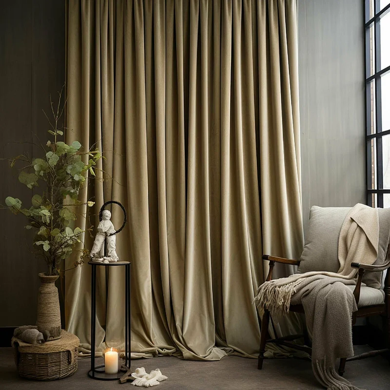 Buy the Best Luxury Draped Curtains services in Dubai