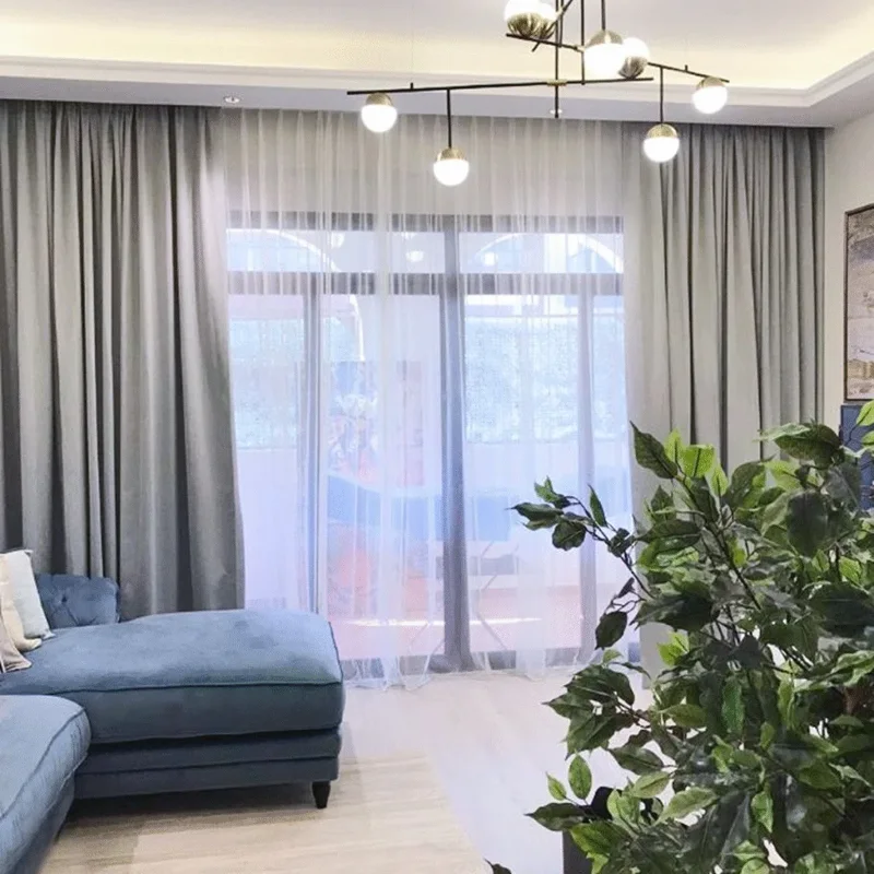 Sheer + Blackout curtains service in dubai