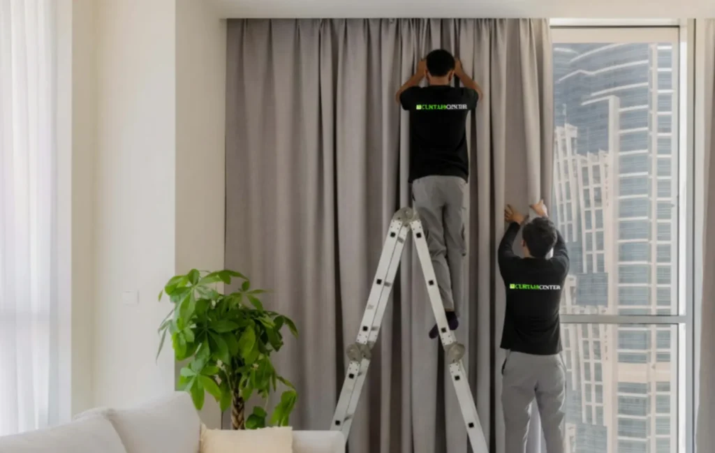 Our Working Team Curtains Project In dubai